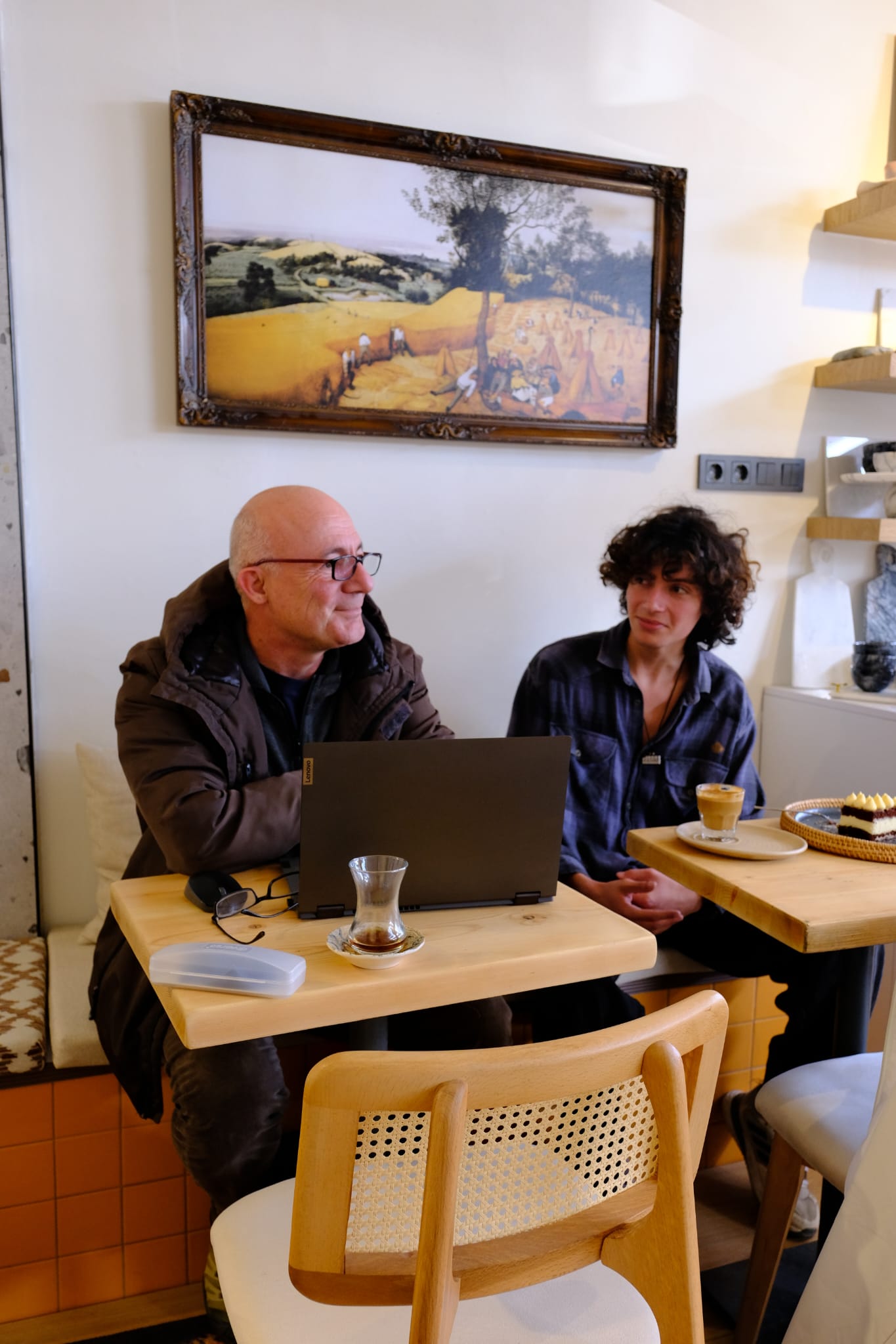 Harvest Coffee cafe atmosphere Muğla